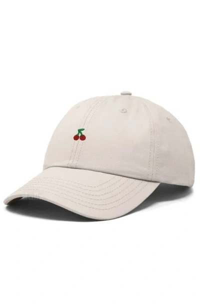 Dalix Lil Cherry Dad Cap In Sand