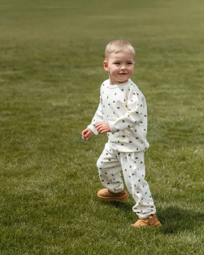 Milkbarn Waffle Knit Sweatpants