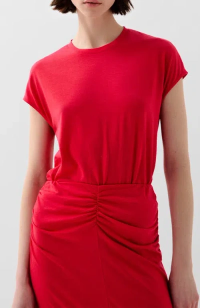 Scalpers Ic Wrap Tee In Red