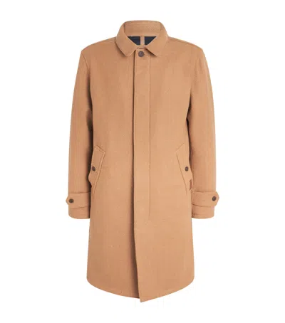 Polo Ralph Lauren Wool Langdon Overcoat In Nude