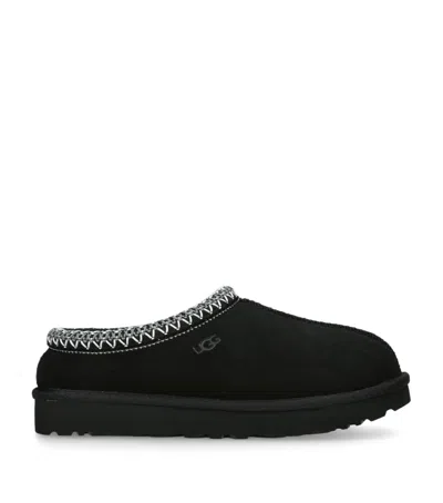 Ugg 40mm Tazz Shearling Platform Loafers In Black
