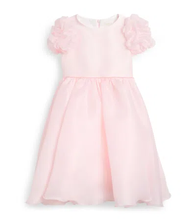 Bimbalò Ruffle-sleeve Dress In Pink