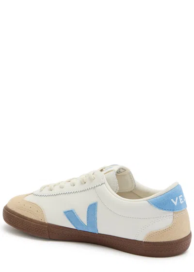 Veja Volley Organic Leather Sneakers In Multi
