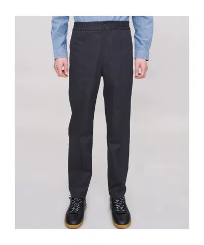 Apc A.p.c. Joaquin Straight Leg Pants In Black