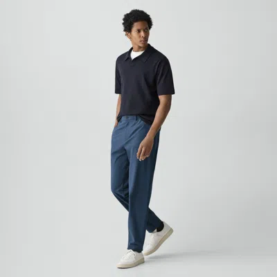 Theory Curtis Drawstring Pant In Precision Ponte In Blue