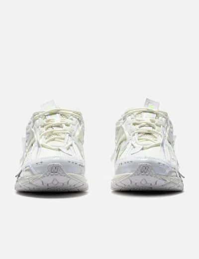 New Balance 1906r White Sneaker With Mesh Design And Side Logo In Synthetic Fiber Unisex In Black