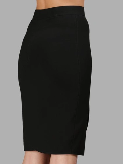 Shop Givenchy Black Pencil Skirt