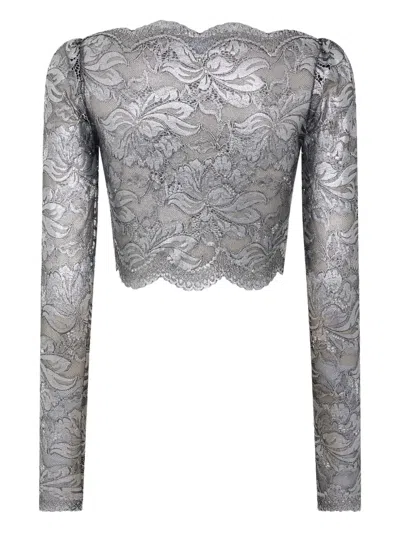 Rabanne Top In Gray
