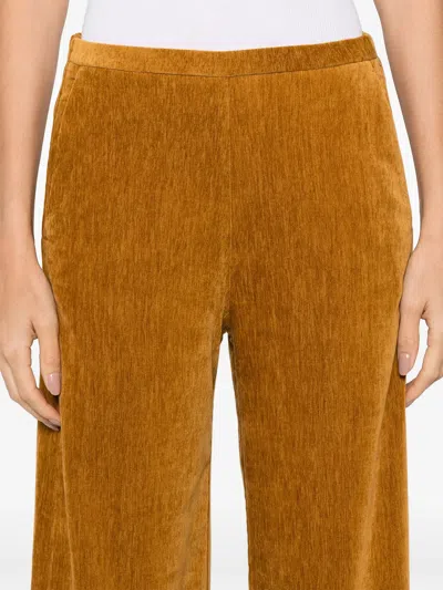 Forte Forte Women Velvet High-waisted Trousers