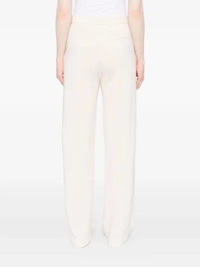 Forte Forte Wool High Waist Pants In Pink