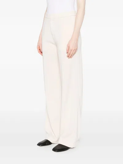 Forte Forte Wool High Waist Pants In Pink