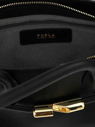 Furla ' Goccia Dome M' Shoulder Bag In Black