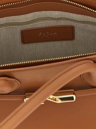 Furla ' Goccia Dome M' Shoulder Bag In Brown