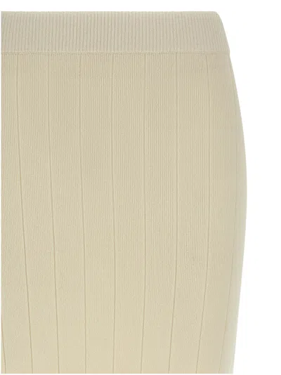 Max Mara Umbria Skirt In Neutral