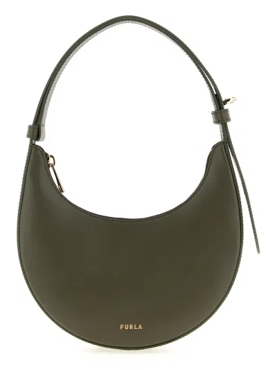 Furla Delizia Mini Shoulder Bag In Green