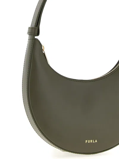Furla Delizia Mini Shoulder Bag In Green
