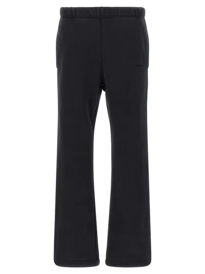 Purple Sweatshirt Joggers In Black