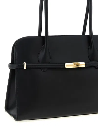 Furla ' Goccia Dome L' Shoulder Bag In Black
