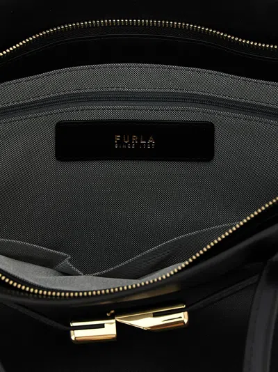 Furla ' Goccia Dome L' Shoulder Bag In Black