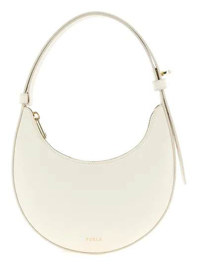 Furla Delizia Mini Shoulder Bag In White