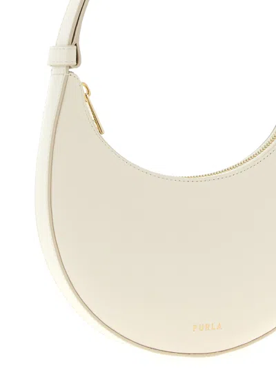 Furla Delizia Mini Shoulder Bag In White