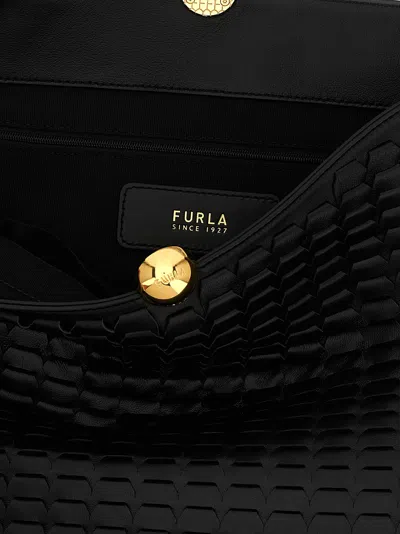 Furla ' Sfera Soft' Shoulder Bag In Black