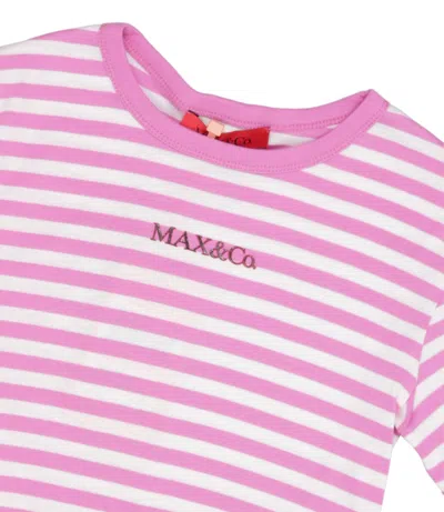 Max & Co Max&co T Shirts And Polos In Pink