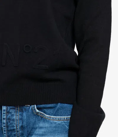 N°21 Sweaters Black In Black