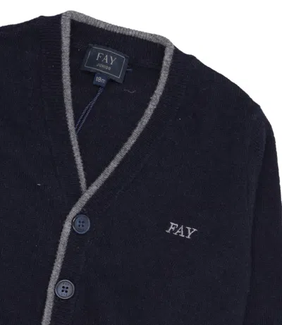 Fay Sweaters In Blue