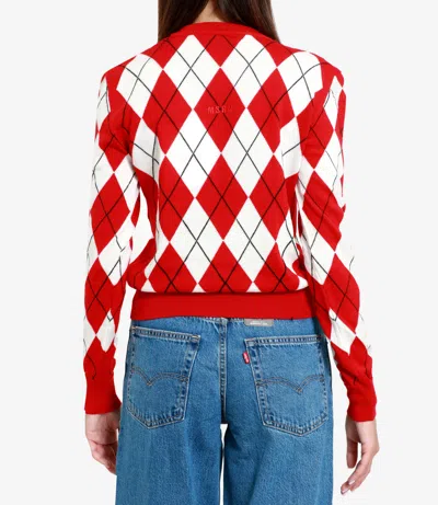 Msgm Sweaters In Red