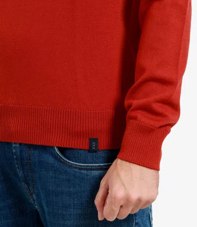 Fay Sweaters In Red