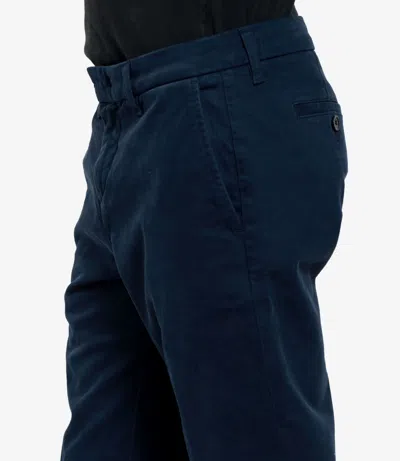 Fay Trousers Blue In Blue