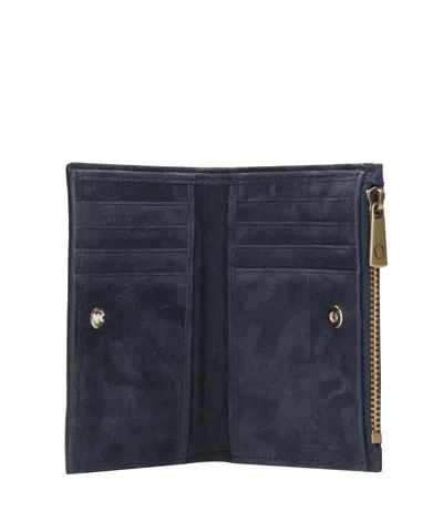 Orciani Wallets Blue In Black