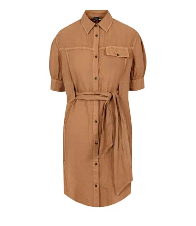 Fay Dresses Camel In Brown