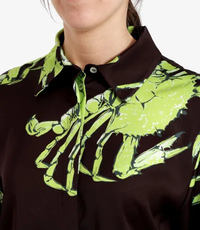 Msgm Shirts In Brown