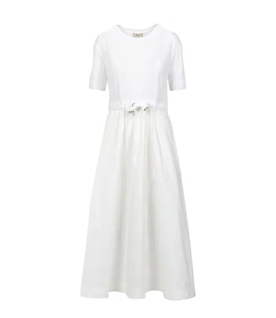 Herno Dresses White In White