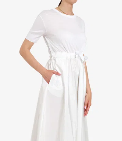 Herno Dresses White In White