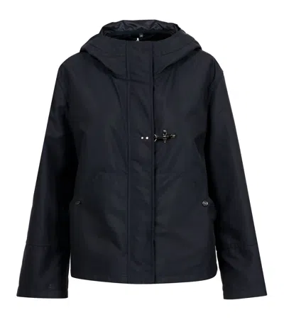 Fay Short Parka In Black