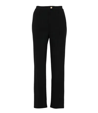 Fay Trousers Black In Black