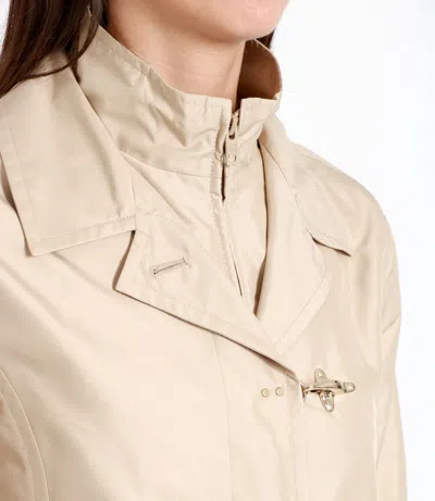 Fay Coats Beige In Neutral