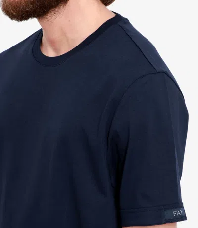 Fay T Shirts And Polos Blue In Blue
