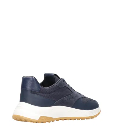 Hogan Hyperlight Lace-up Sneakers In Blue