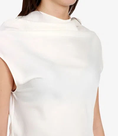 Philosophy By Lorenzo Serafini Top Ivory In White