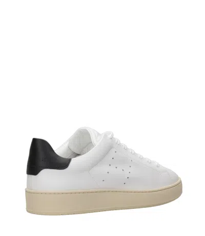 Hogan Perforated Leather Sneakers In White