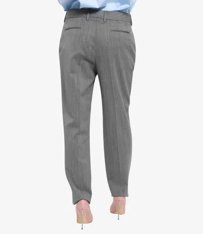 Pt Torino Trousers Grey In Gray
