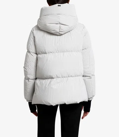 Herno Coats Light Grey In Gray