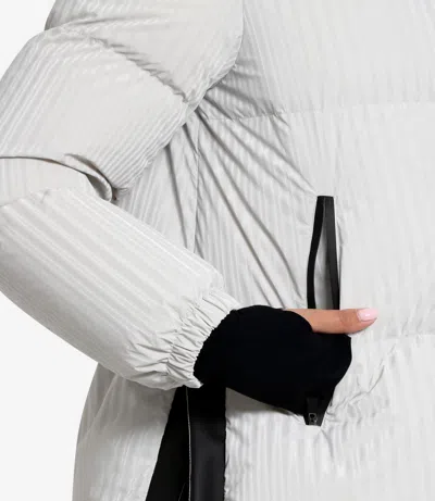 Herno Coats Light Grey In Gray