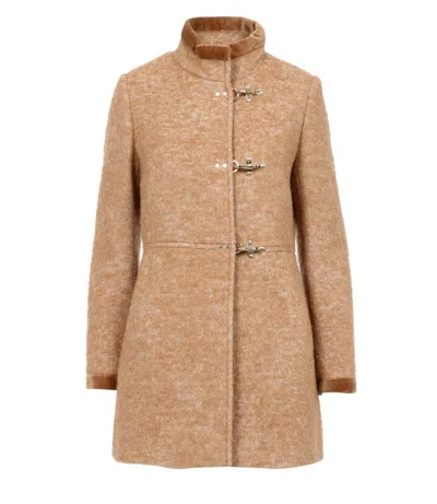 Fay Virginia Coat In Brown