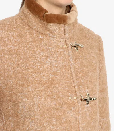 Fay Virginia Coat In Brown