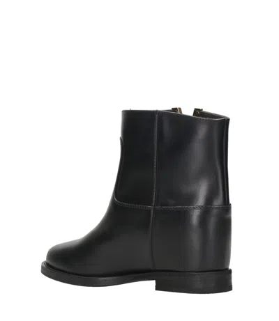 Via Roma 15 V Booties In Black